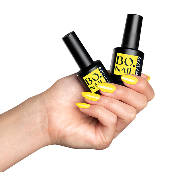 Gel lak za nokte BO Nails 058 "Lemon" Žuti - 7 ml