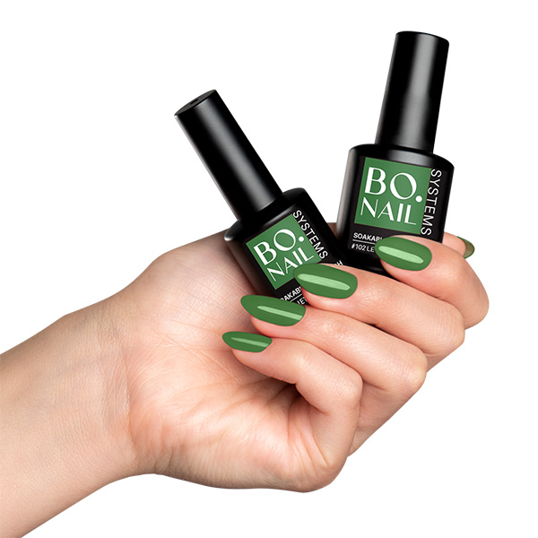 Gel lak za nokte BO Nails 102 "Lets Get Pickled" Zeleni - 7 ml