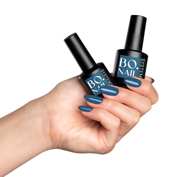 Gel lak za nokte BO Nails 030 "Pigeon Blue" Plavi - 7 ml