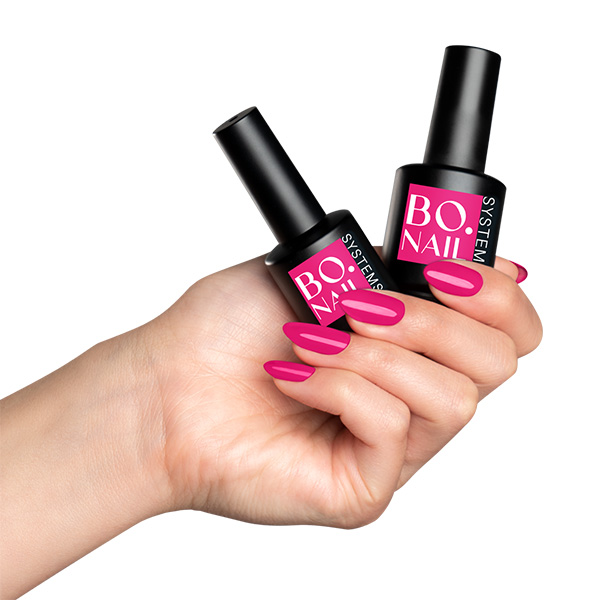 Gel lak za nokte BO Nails 053 "Raspberry" Pink - 7 ml