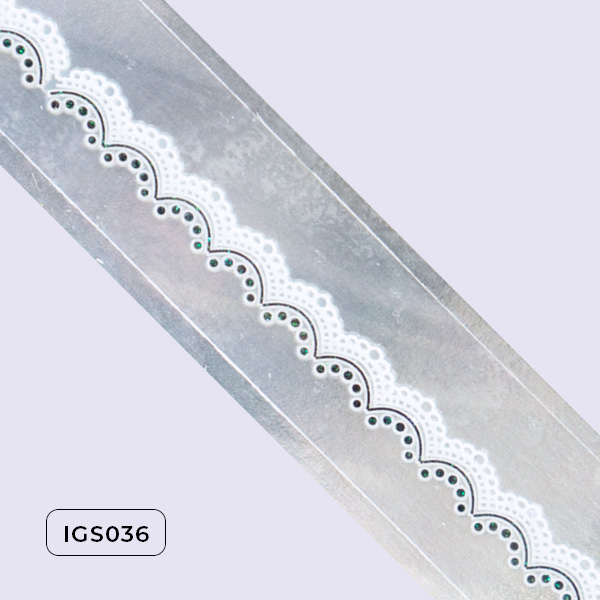 Samolepljiva nalepnica za nokte - Traka (IGS036)