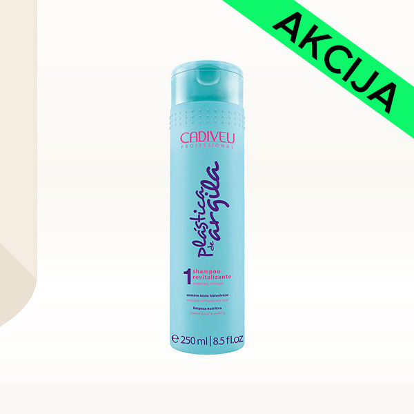 Revitalizirajući šampon za kosu Plastica de Argila - 250 ml