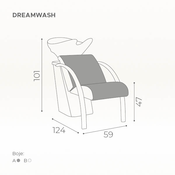 Šamponjera Salon Ambience "Dreamwash"